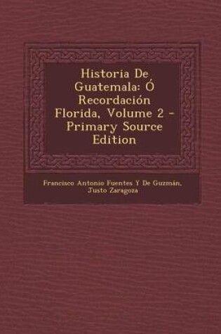 Cover of Historia de Guatemala