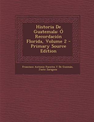 Book cover for Historia de Guatemala