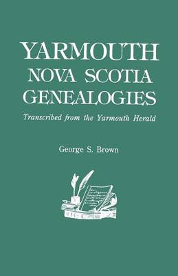 Book cover for Yarmouth, Nova Scotia, Genealogies