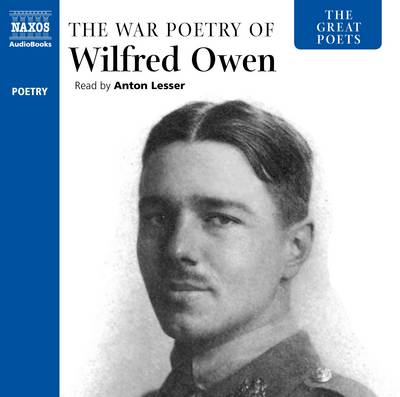 Book cover for The Great Poets: the War Poetry of Wilfred Owen