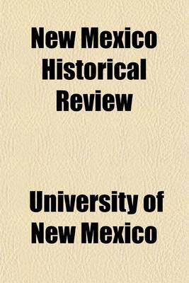 Book cover for New Mexico Historical Review