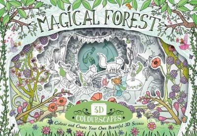 Book cover for 3D Colourscapes: Magical Forest