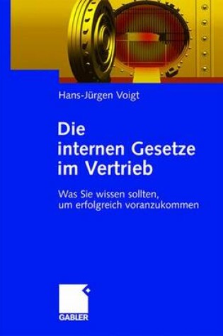 Cover of Die Internen Gesetze Im Vertrieb