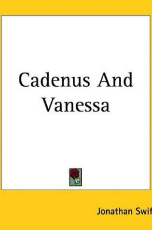 Cover of Cadenus and Vanessa