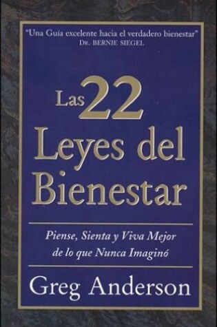 Cover of Las 22 Leyes del Bienestar