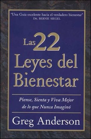 Book cover for Las 22 Leyes del Bienestar