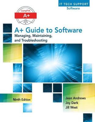 Book cover for Lab Manual for Andrews' A+ Guide to Software, 9th