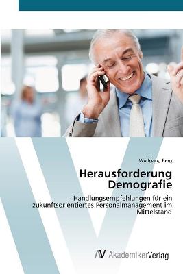 Book cover for Herausforderung Demografie