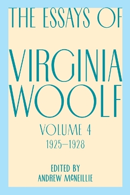 Book cover for Essays of Virginia Woolf, Vol. 4, 1925-1928