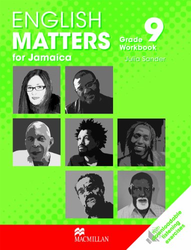 Book cover for English Matters for Jamaica Grade 9 Workbook