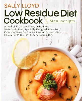 Book cover for Low Residue Diet Cookbook