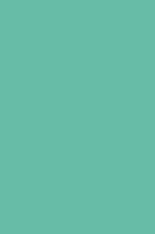 Cover of Journal Light Emerald Simple Plain Light Emerald