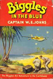 Cover of Biggles in the Blue