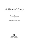 Book cover for A Woman's Story