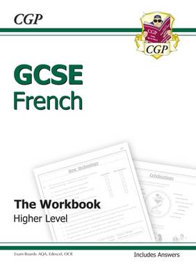 Cover of GCSE French Workbook (including Answers) Higher (A*-G course)