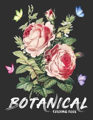 Book cover for Botanical Coloring Book