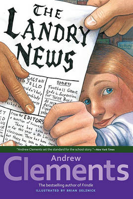 Book cover for The Landry News