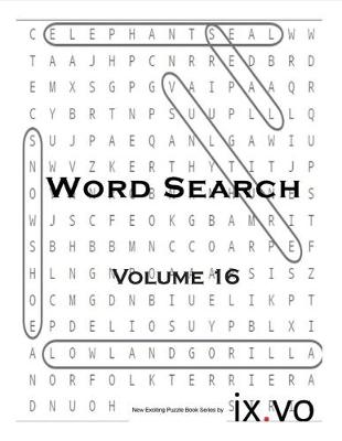 Cover of Word Search Volume 16