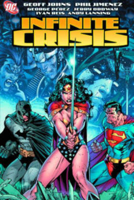 Book cover for Infinite Crisis Omnibus HC