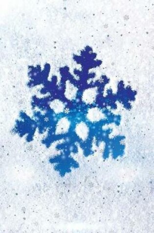 Cover of Snowflake Silhouette Notebook