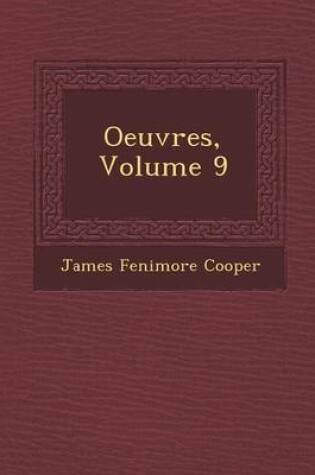 Cover of Oeuvres, Volume 9