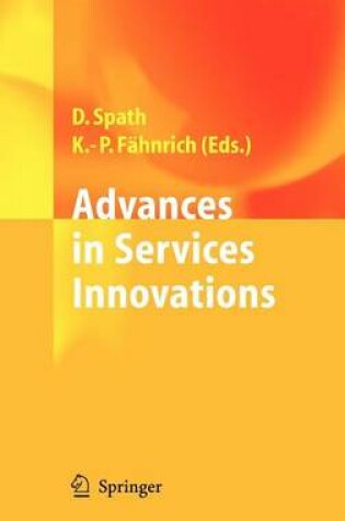 Cover of Advances in Services Innovations