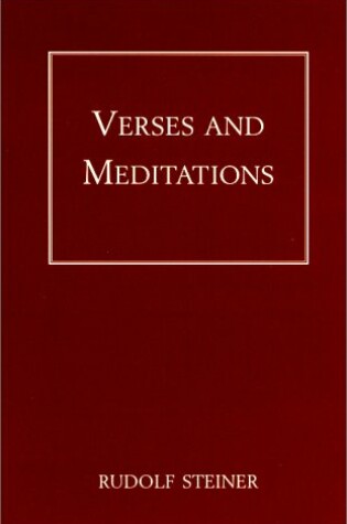 Cover of Verses and Meditations