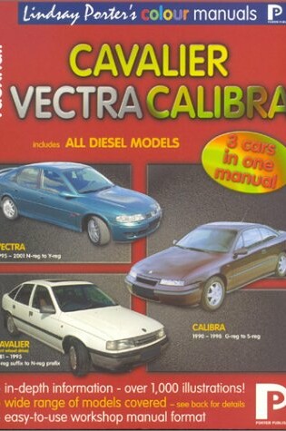 Cover of Vauxhall Cavalier, Vectra, Calibra Colour Workshop Manual
