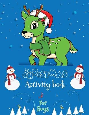 Book cover for Christmas Activity Book For Boys