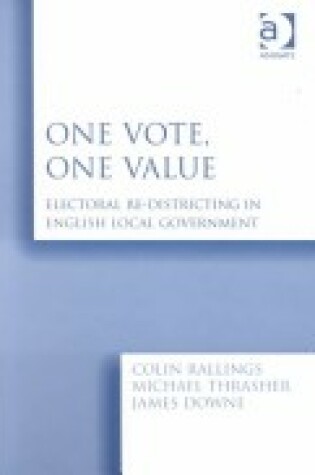 Cover of One Vote, One Value