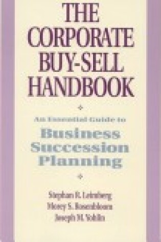Cover of Corporate Buy-Sell Handbook