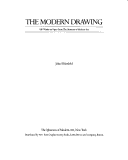 Book cover for The Modern Drawing