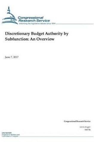 Cover of Discretionary Budget Authority by Subfunction