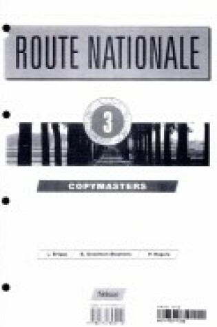 Cover of Route Nationale