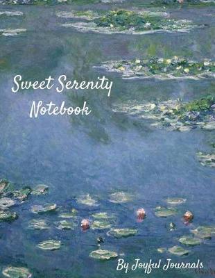 Book cover for Sweet Serenity Notebook
