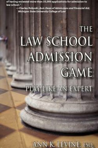 Cover of The Law School Admission Game