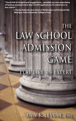 Cover of The Law School Admission Game