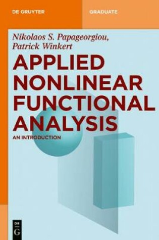 Cover of Applied Nonlinear Functional Analysis