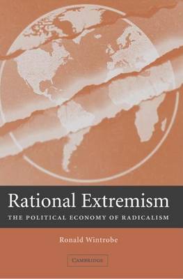 Book cover for Rational Extremism: The Political Economy of Radicalism