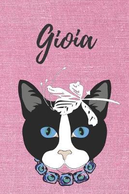 Book cover for Gioia Katzen Notizbuch / Malbuch / Tagebuch / Journal / DIN A5 / Geschenk