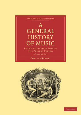 Book cover for A General History of Music 4 Volume Paperback Set