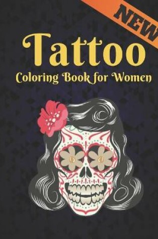 Cover of Tattoo Coloring Book for Women