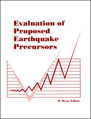 Book cover for Evaluation of Proposed Earthquake Precursors