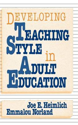 Book cover for Developing Teaching Style in Adult Education