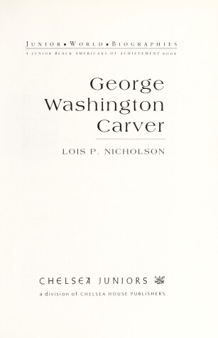 Cover of George Washington Carver