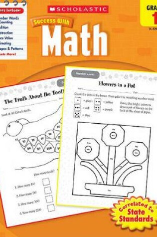 Cover of Scholastic Success with Math: Grade 1 Workbook