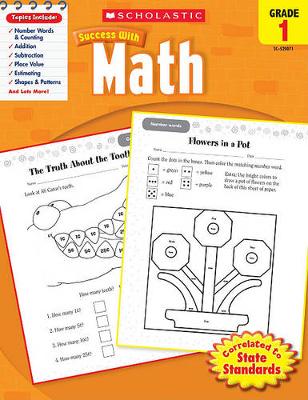 Cover of Scholastic Success with Math: Grade 1 Workbook
