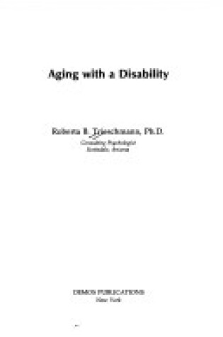 Cover of Ageing with a Disability