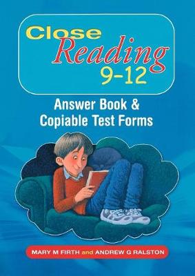 Book cover for Close Reading 9-12