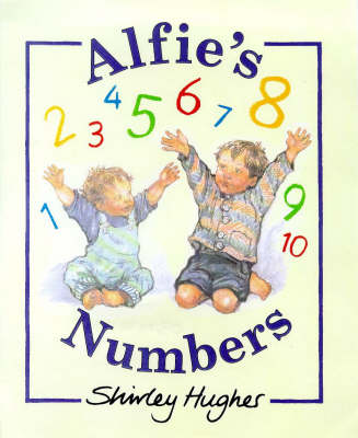 Book cover for Alfie's 123
